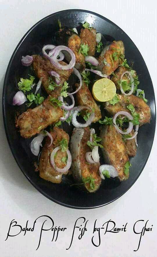 Baked Pepper Fish