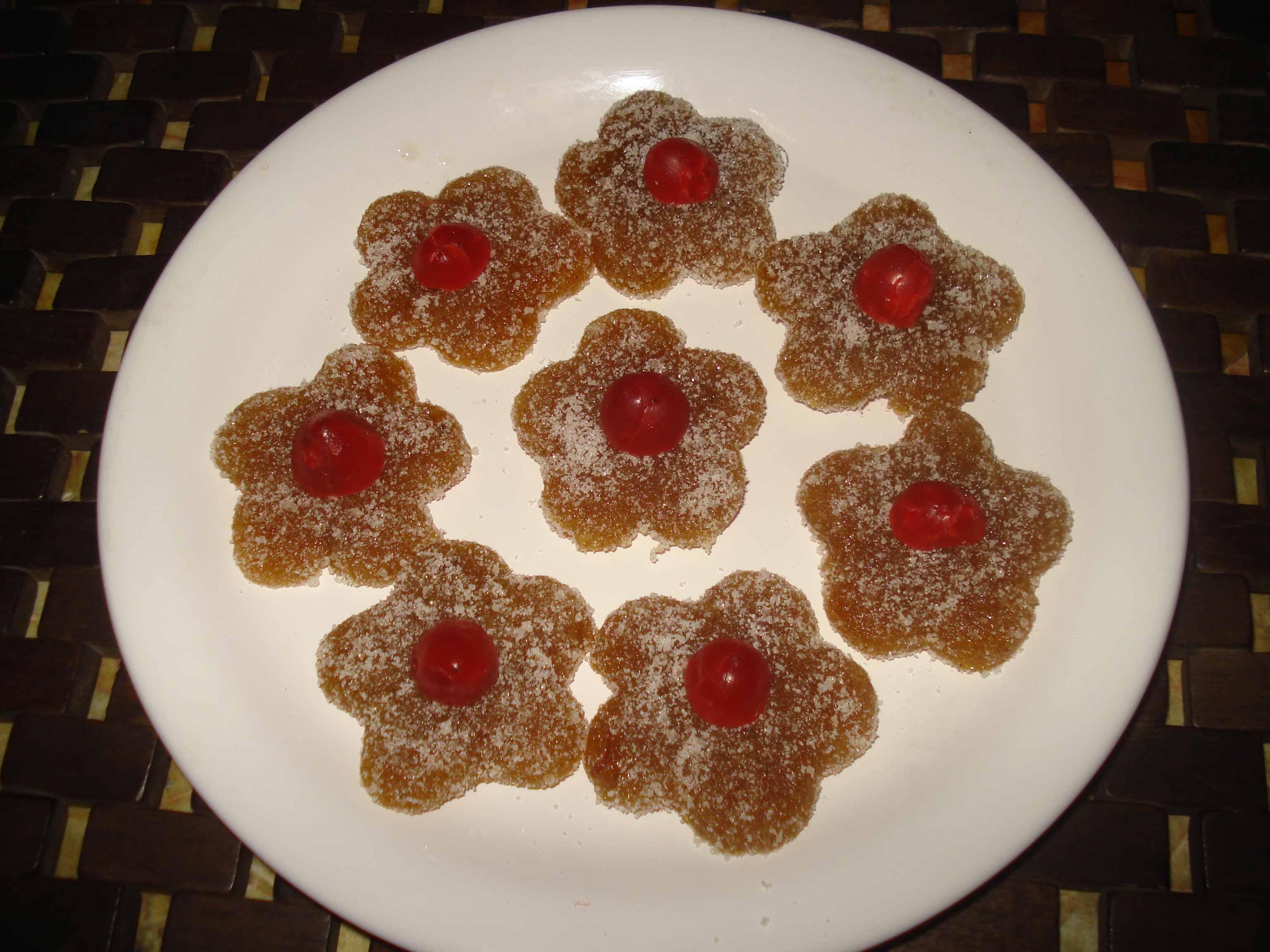  sweet and sour AMLA (Goose berries ) flower candy  (amla papad flower )
