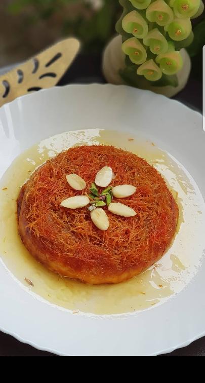 Vermicilli Kunafa (Arabic Dessert)