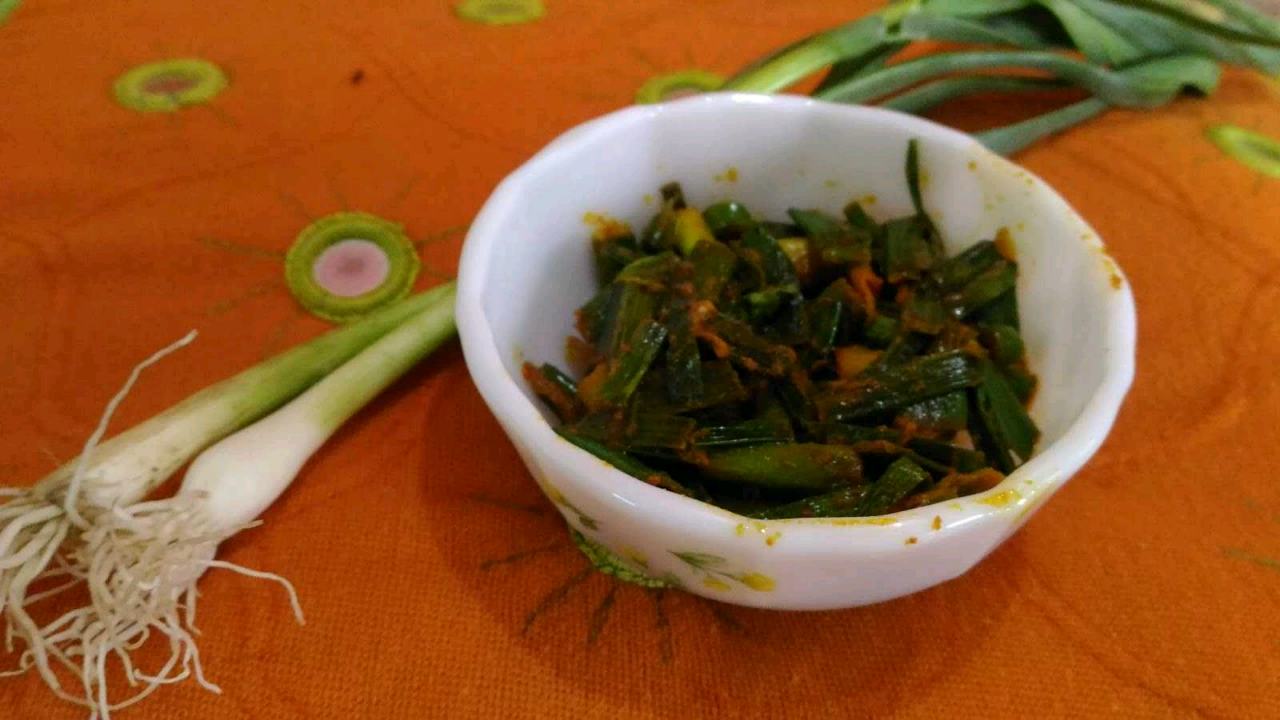 Green Garlic Pickle