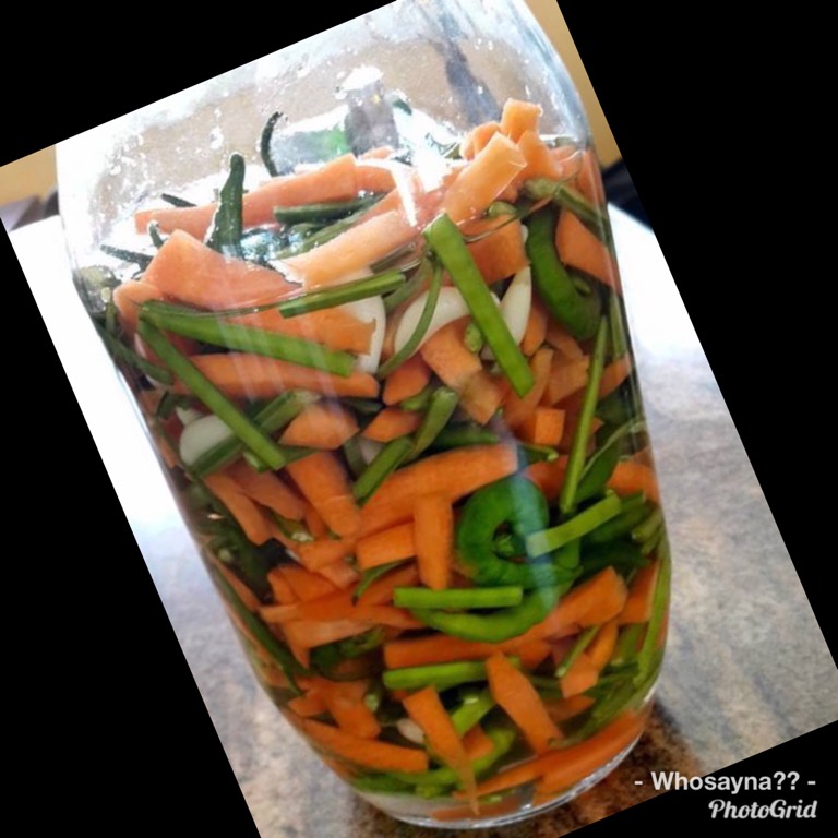 Whosayna’s Pickled Veggies/Relish