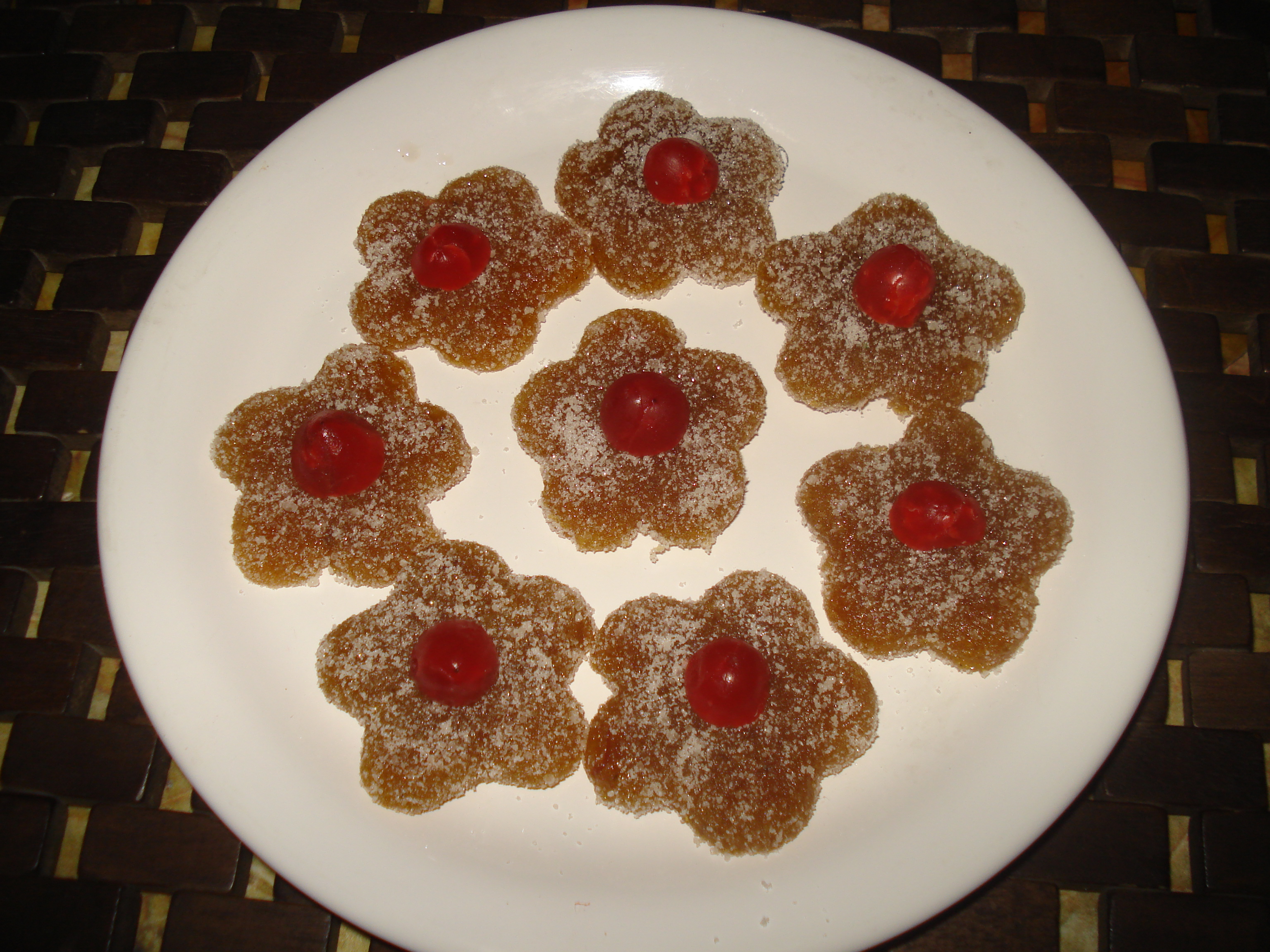 sweet and sour AMLA (Goose berries ) flower candy (amla papad flower )