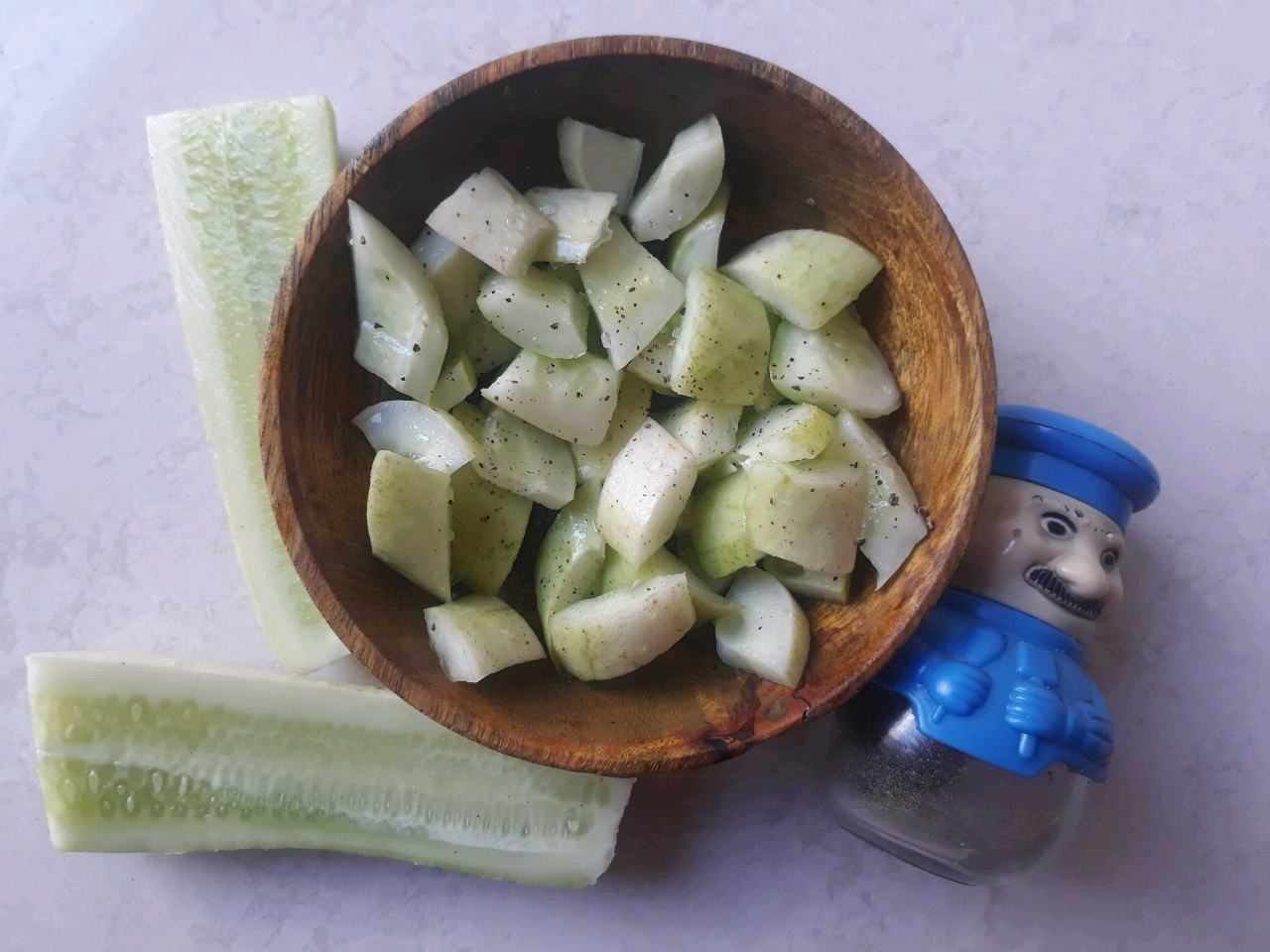 Instant Cucumber Pickle 