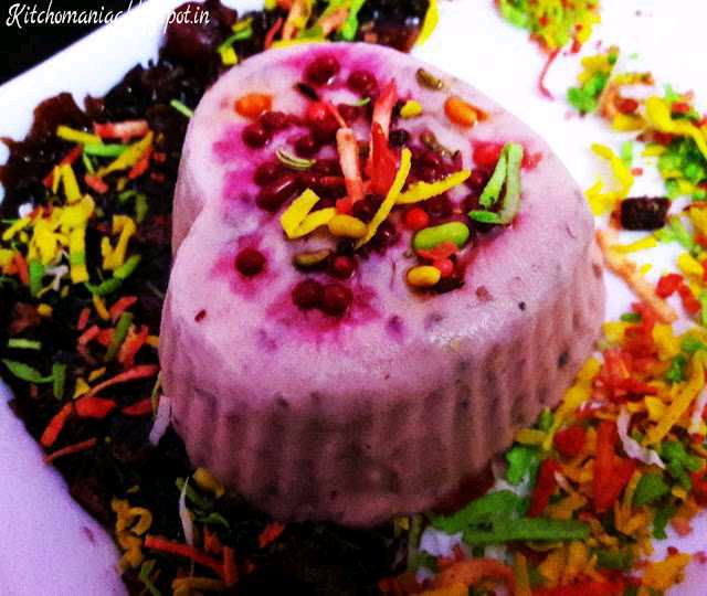 Gulkand paan Pannacotta