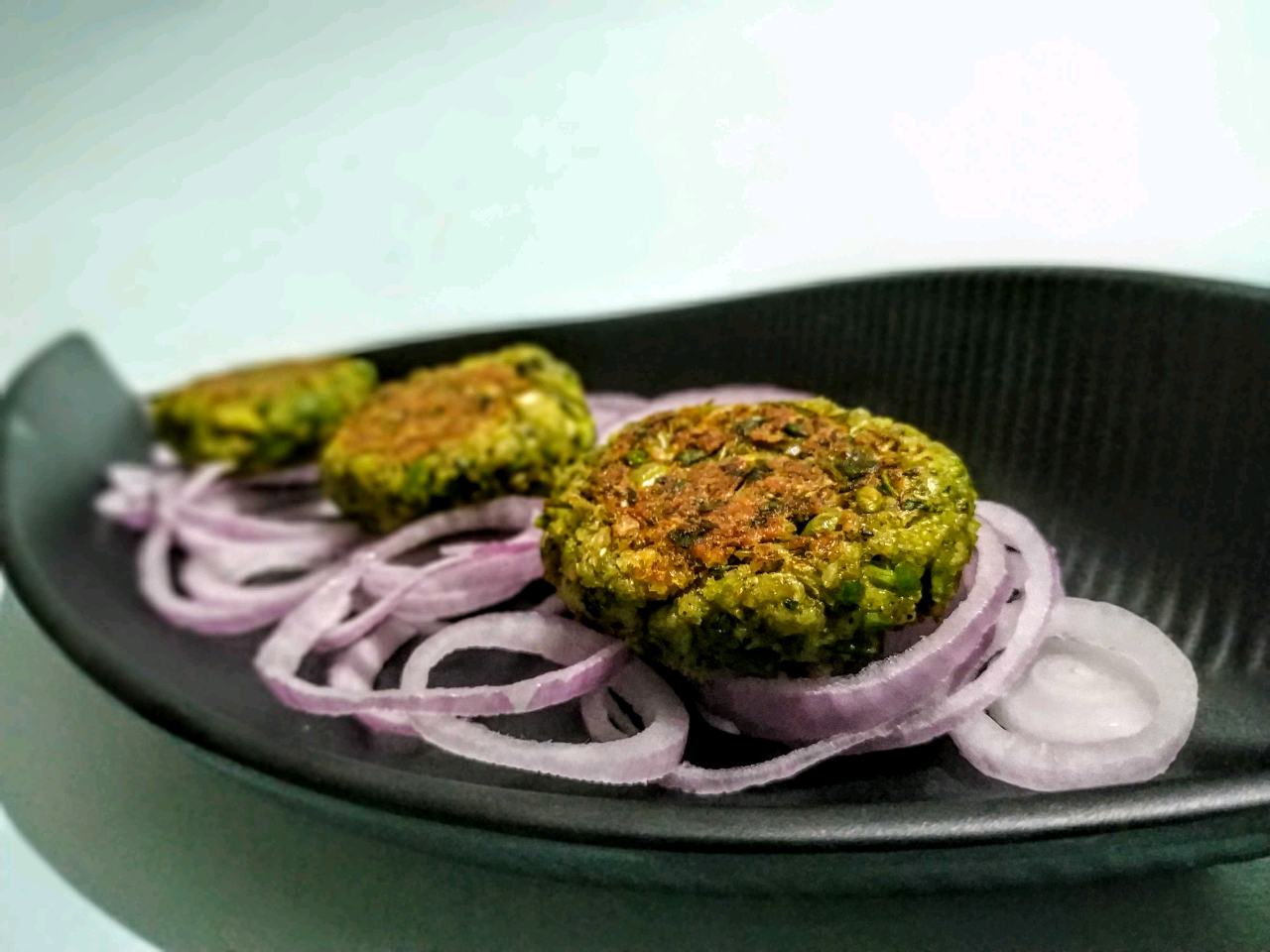 Broccoli Paneer Palak Kabab