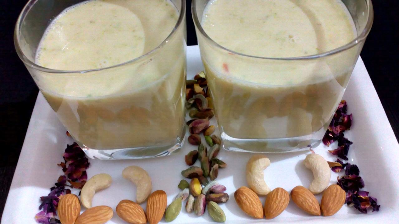 Thandai "Holi Special Summer Welcome Drink"