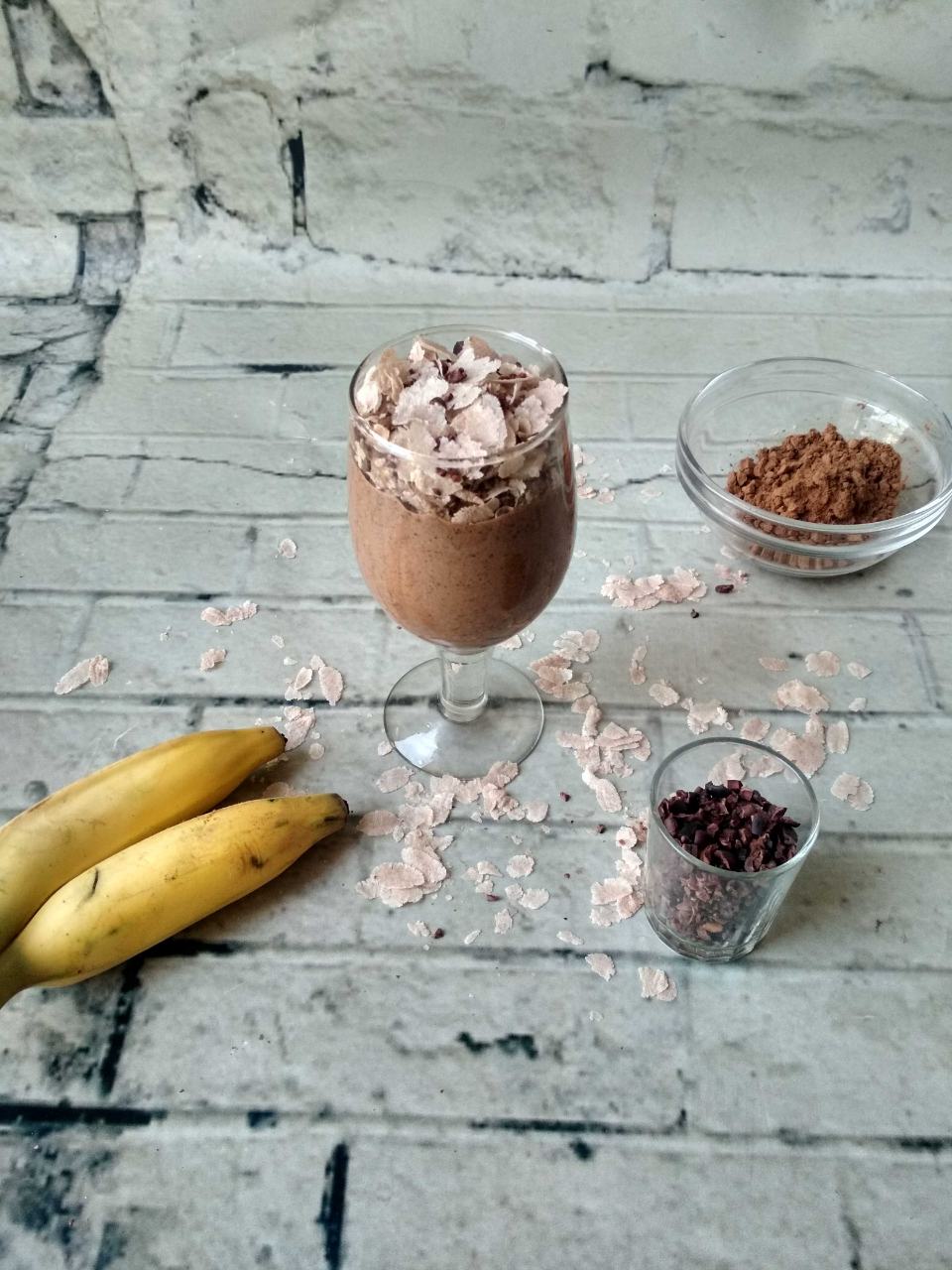 Chocolate Protein Smoothie Without Whey Protein