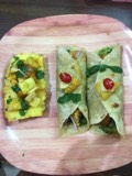 Guvava Pineapple sweet sour  and spicy wrap
