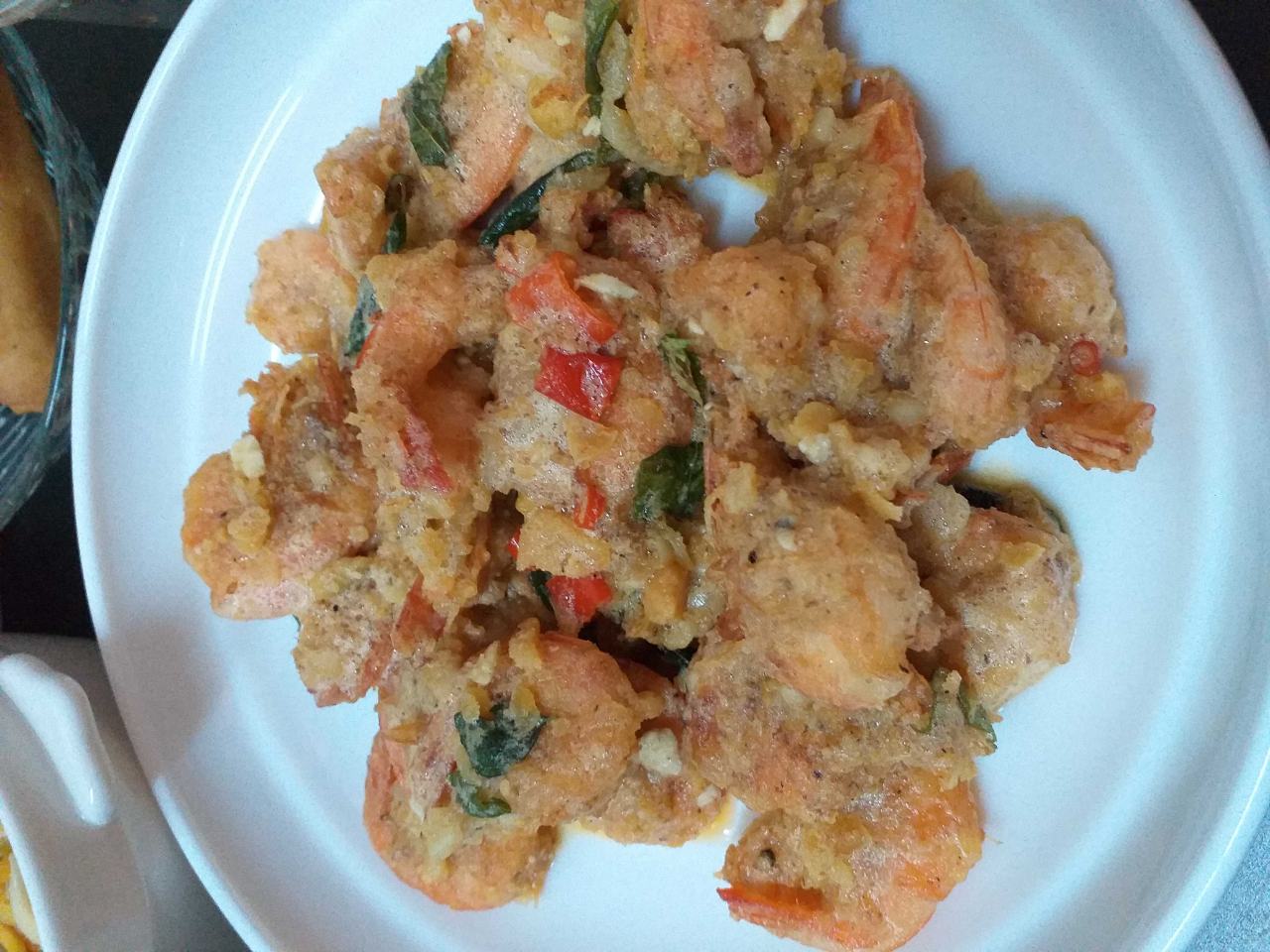 Salted Egg Prawn