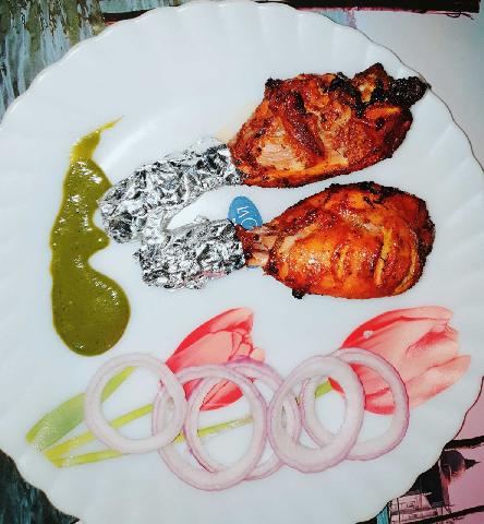 Roasted chicken Tandoor 