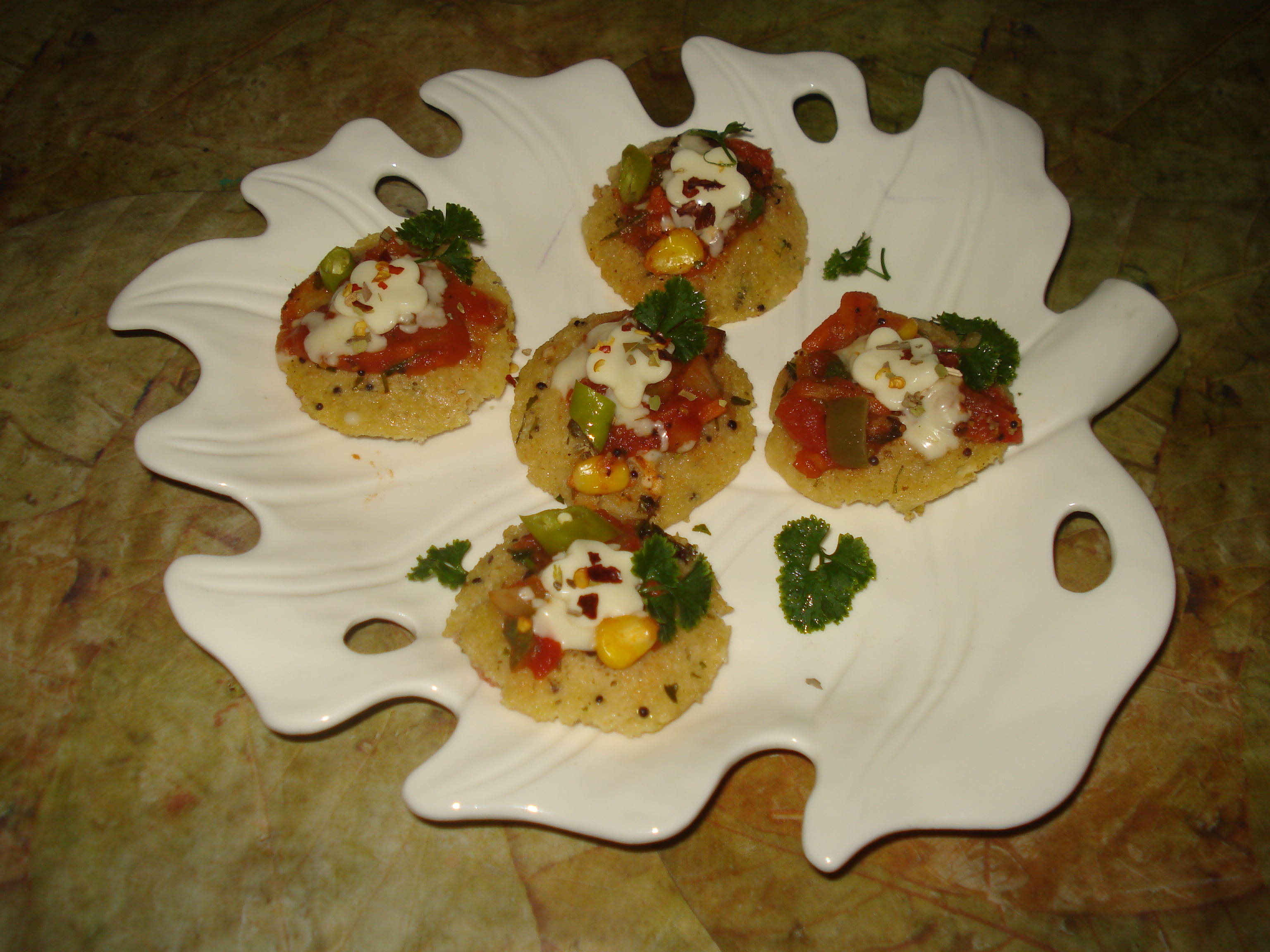 Idli pizziana 