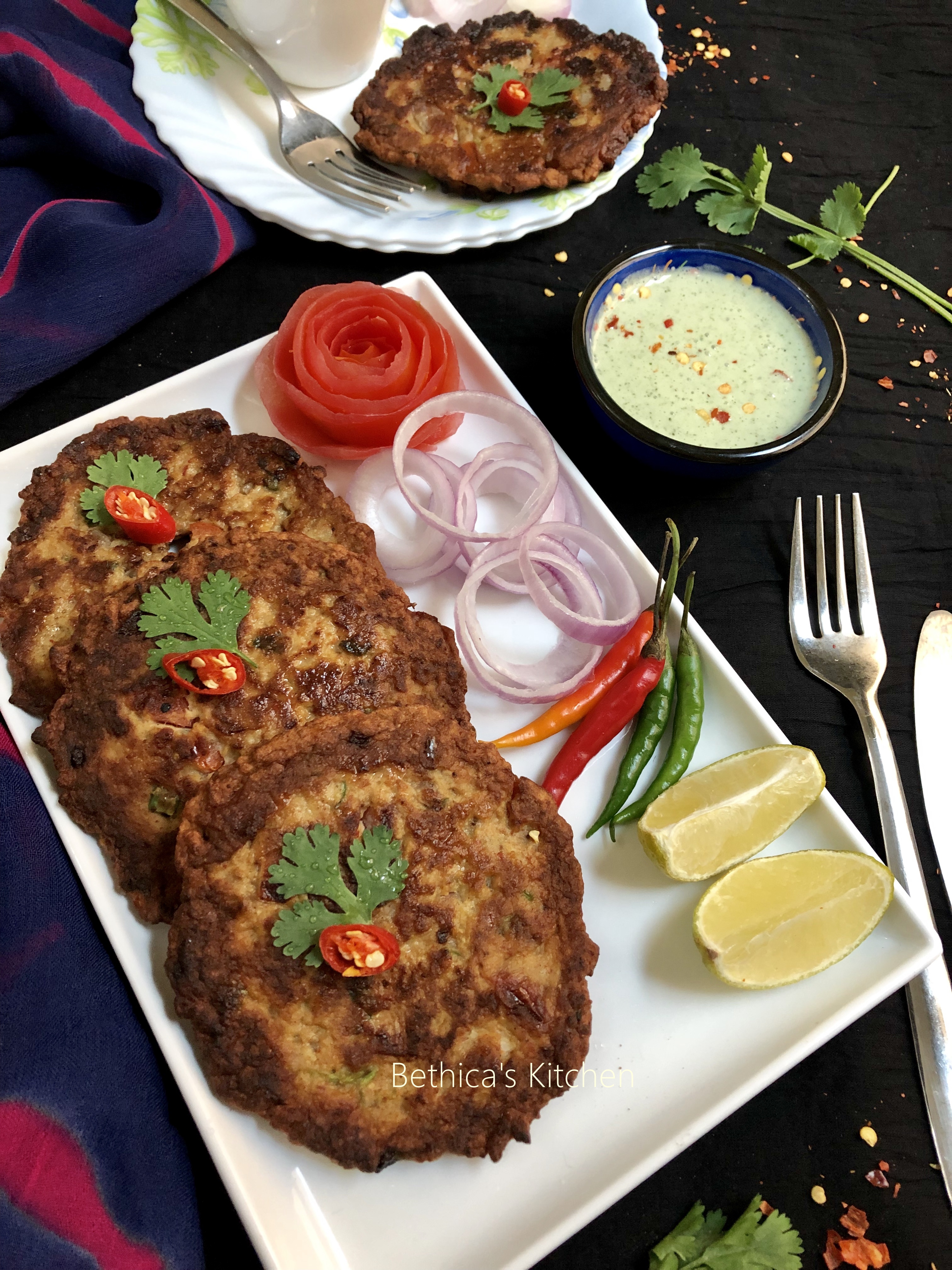 Chicken Chapli Kebab 