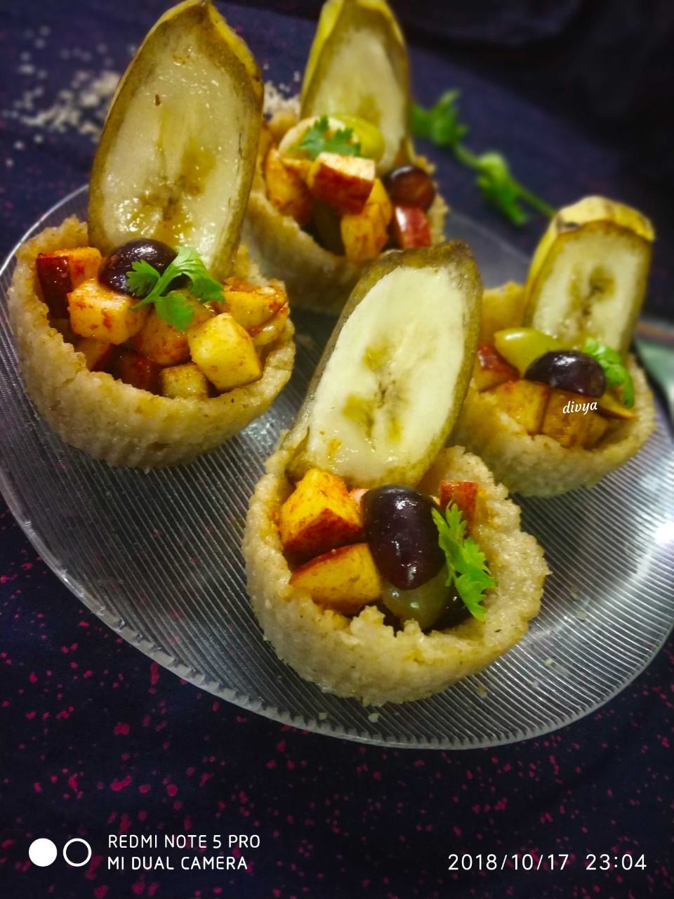 Baked Millet Cup In Fruit chat