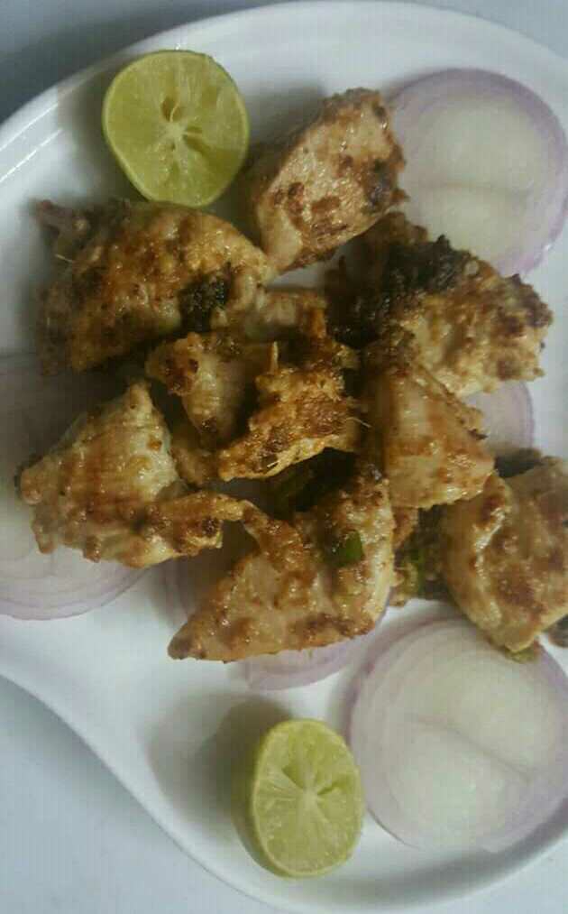 Chicken Malai Tikka In Microwave