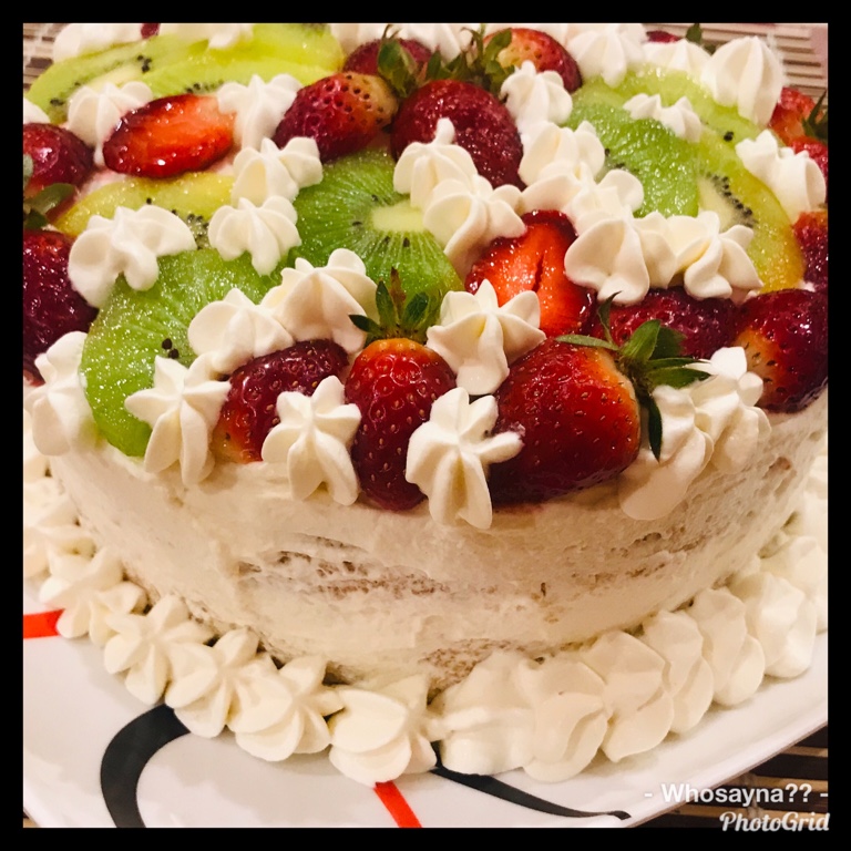 Whosayna’s White Forest Gateau