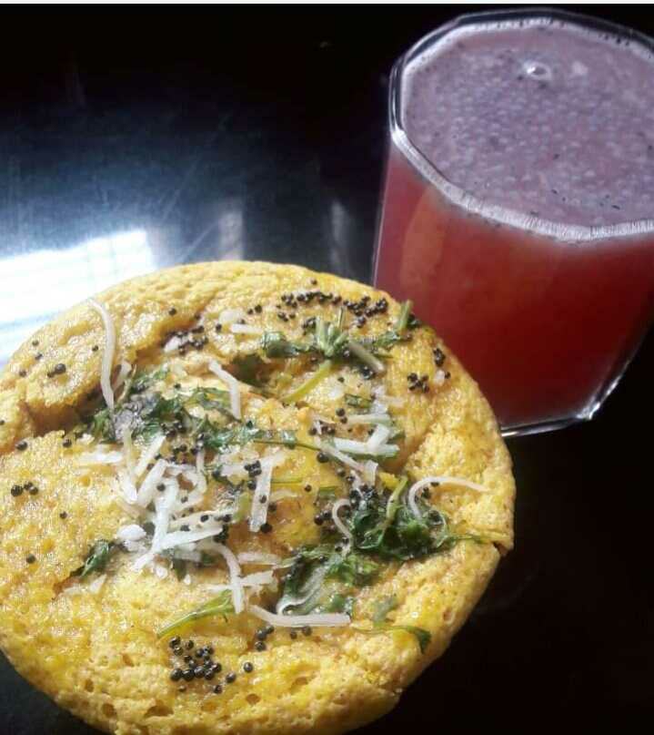 5 Min Rawa Dhokla