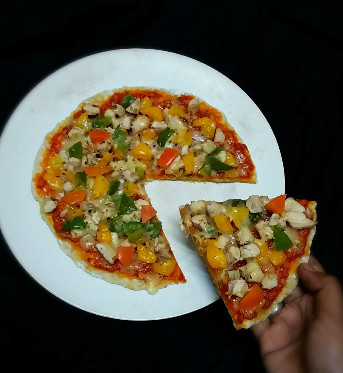 Cauliflower Thin Crust Pizza