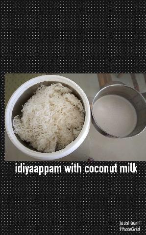 Idiyappam With Coconut Milk