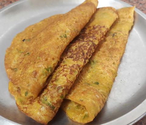 Vegetarian Omelettes | Vidarbha Cucumber Paratha