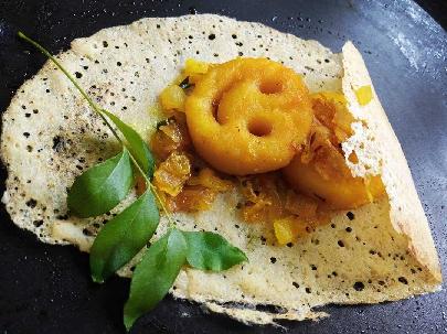 Kids Special Smiley Curry And Instant Rawa Dosa