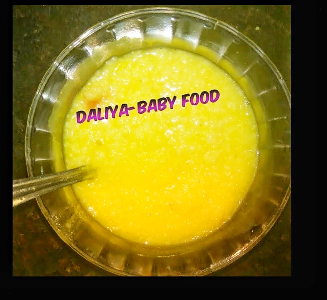 Daliya baby food