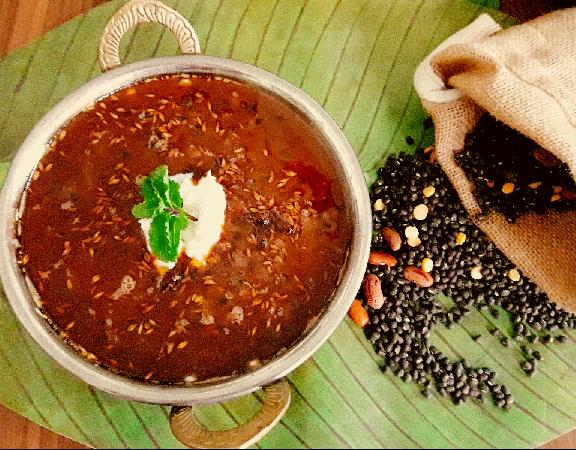 Dal Makhani Cooked in Slow Cooker
