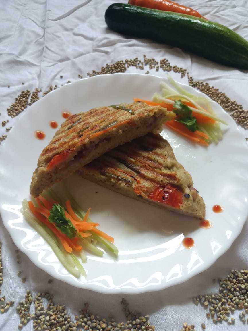 Urad Dal Millet Sandwich