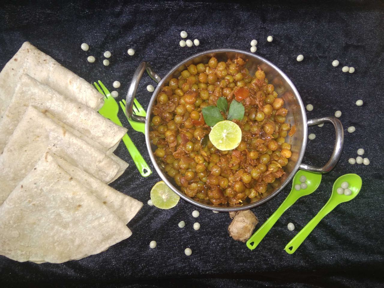 Dry Peas Palya(Sabji)