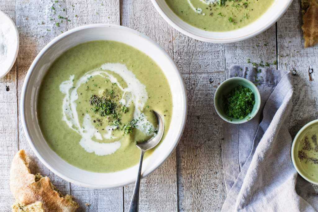 Chelsea Winter's Mean Green Vegetable Soup