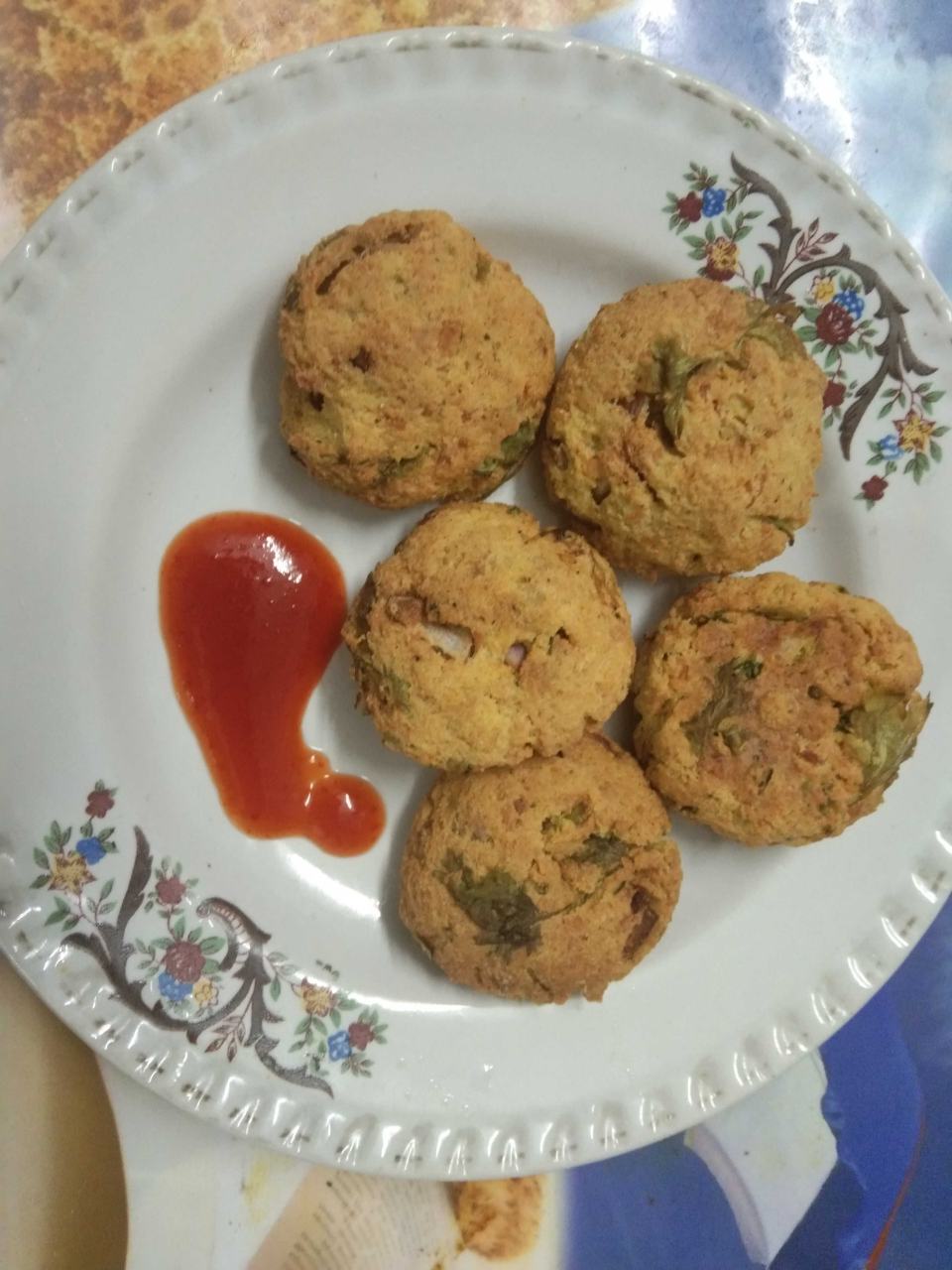 Egg Bhurji Pakora Recipe With Air Fryer