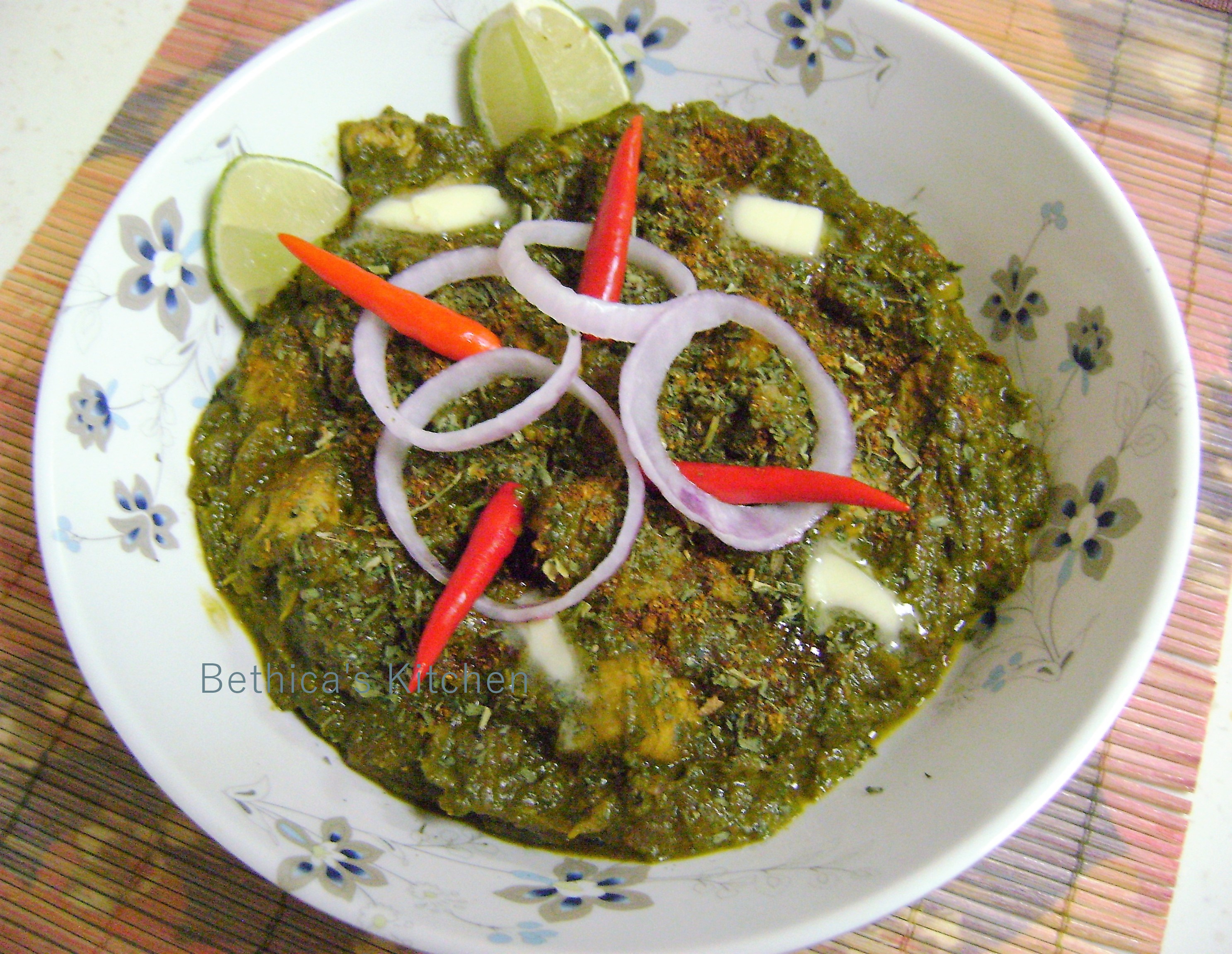 Palak Chicken 