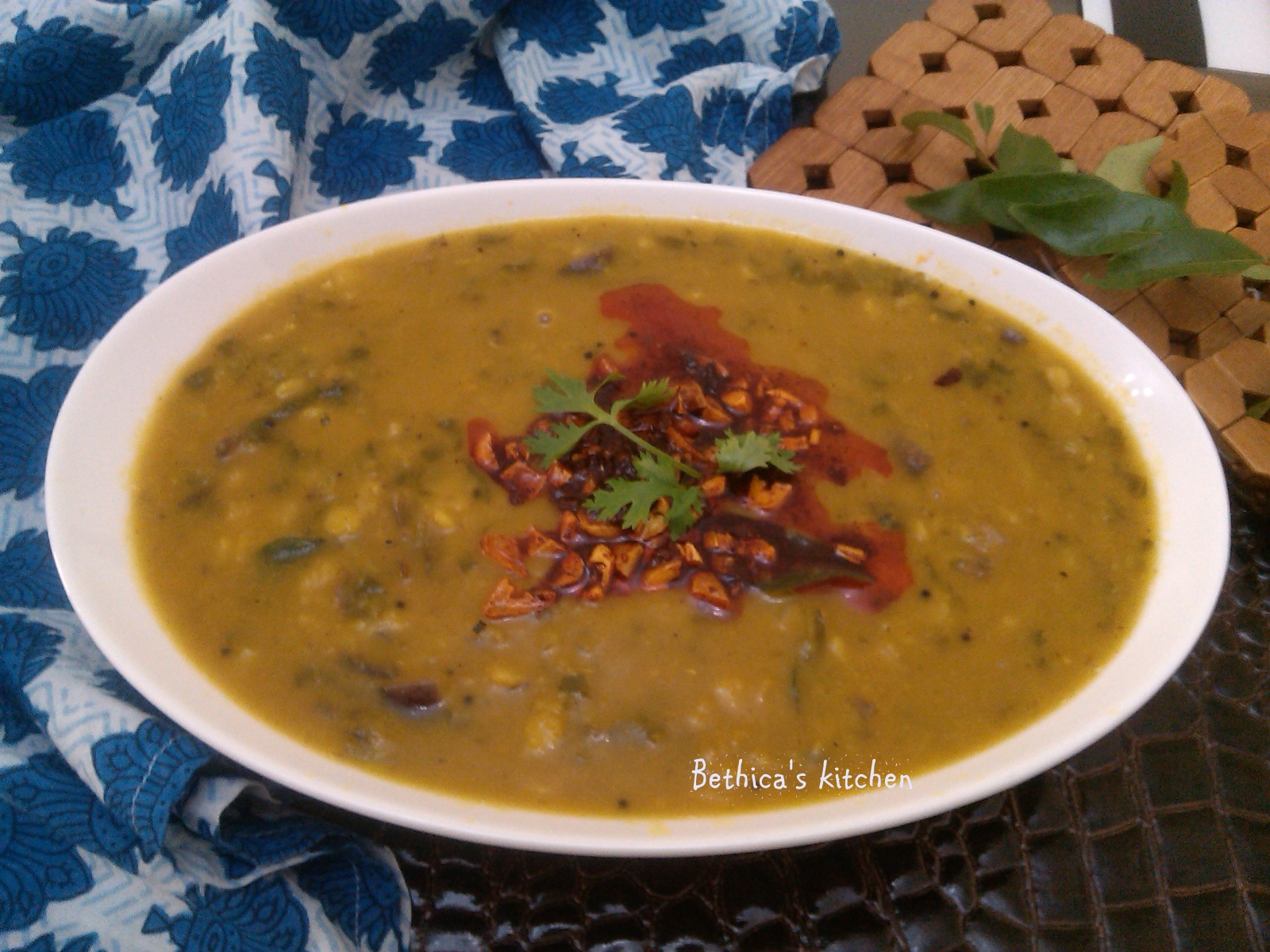Palak Dal (South Indian Style)