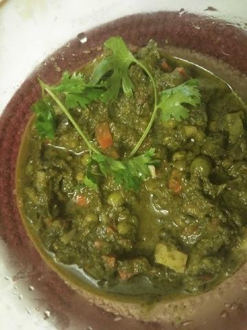 Mixed Vegetables Spinach Curry