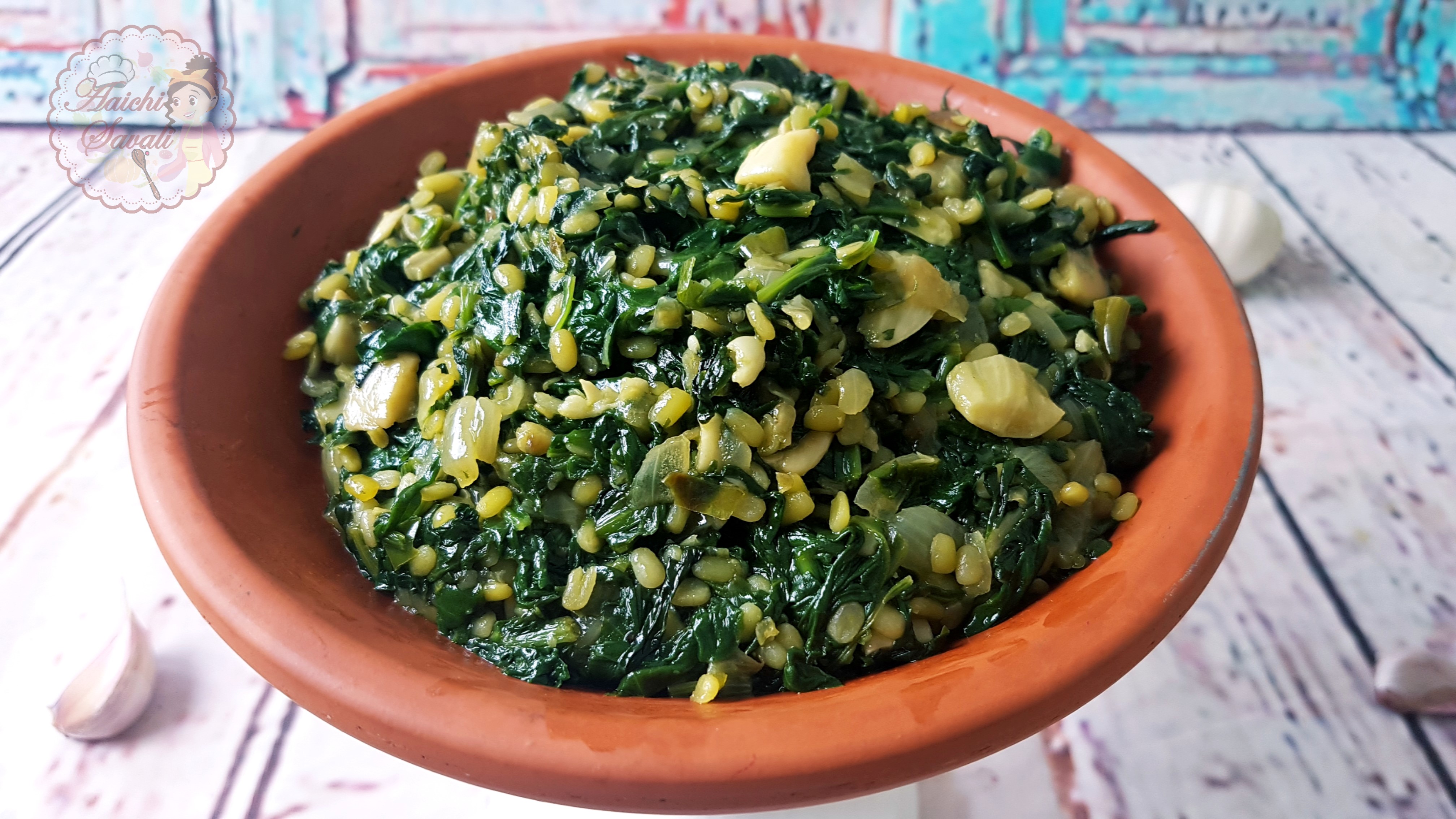 Spinach-Garlic Stir Fry(Palak Ki Sabji): Easy to Make Healthy & Weight Loss Recipe