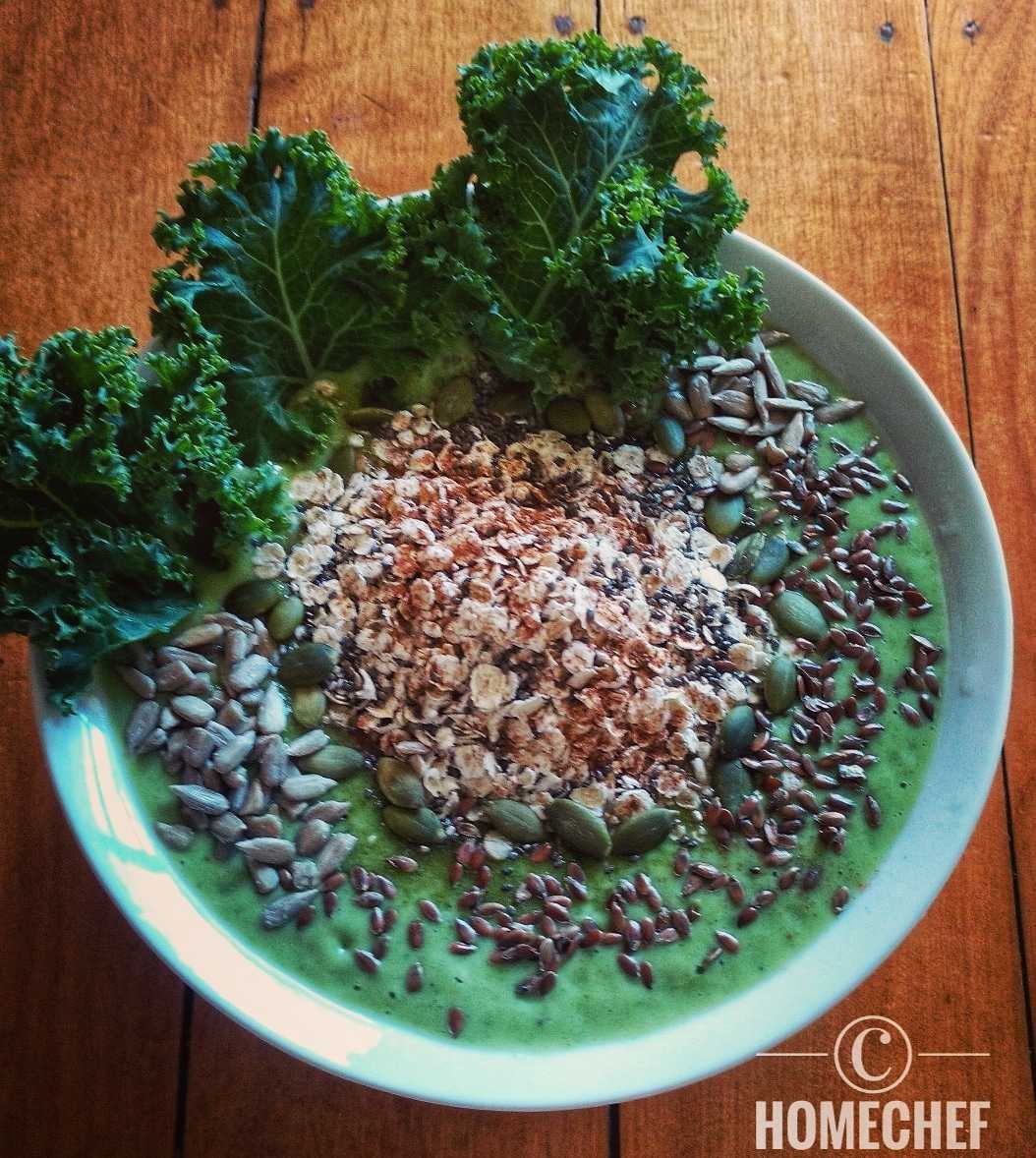 Green Smoothie Oat Bowl