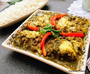 Tangy Chukkakura or Indian Sorrel Shakshuka