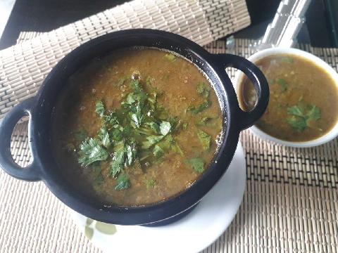 Nimono  (Green Peas Spicy dal )