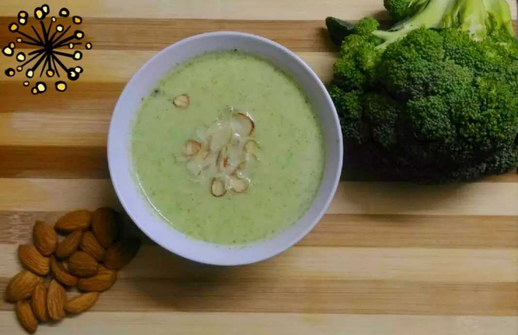 Broccoli Almond Soup 