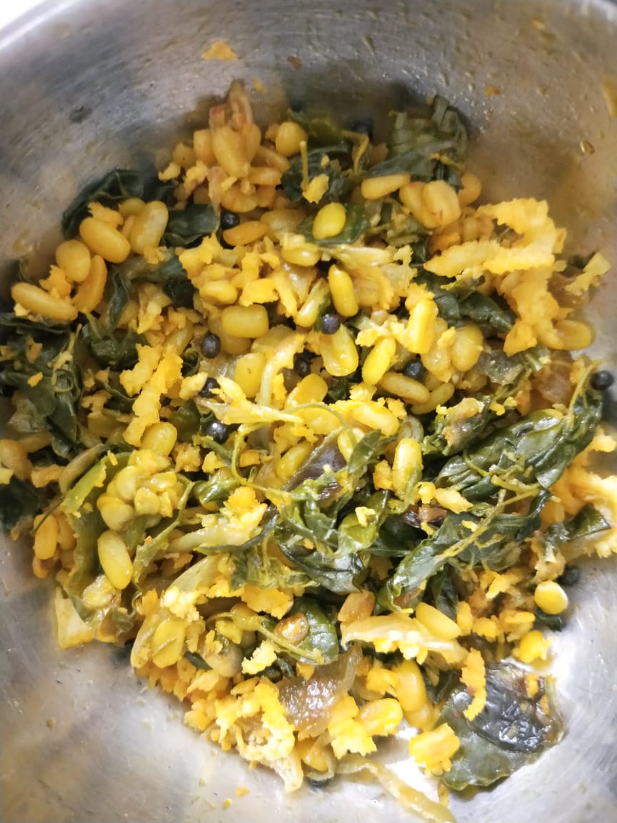 Moong Moringa Stir Fry