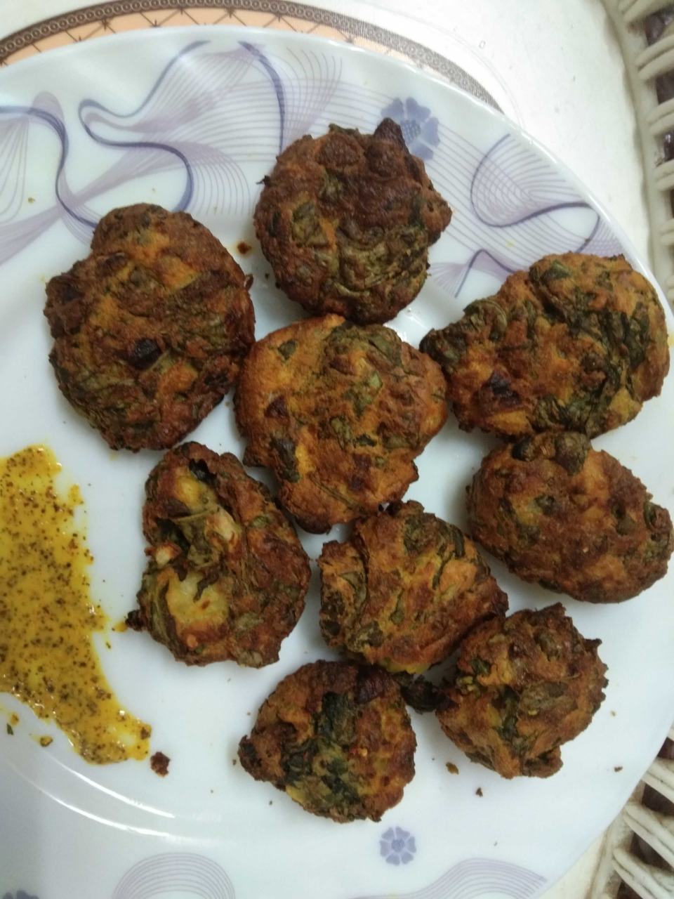 Air Fryer Spinach Fritters