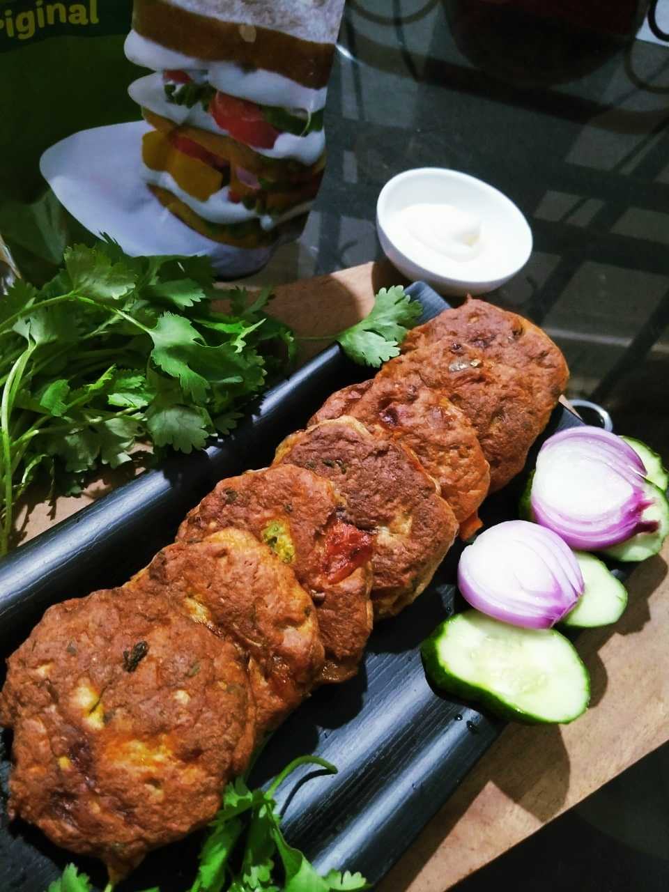  Panjabi Chicken Chapli Kabab