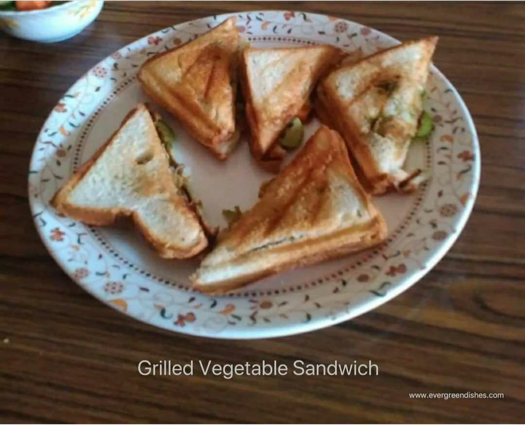 Grilled Vegetable Sandwich