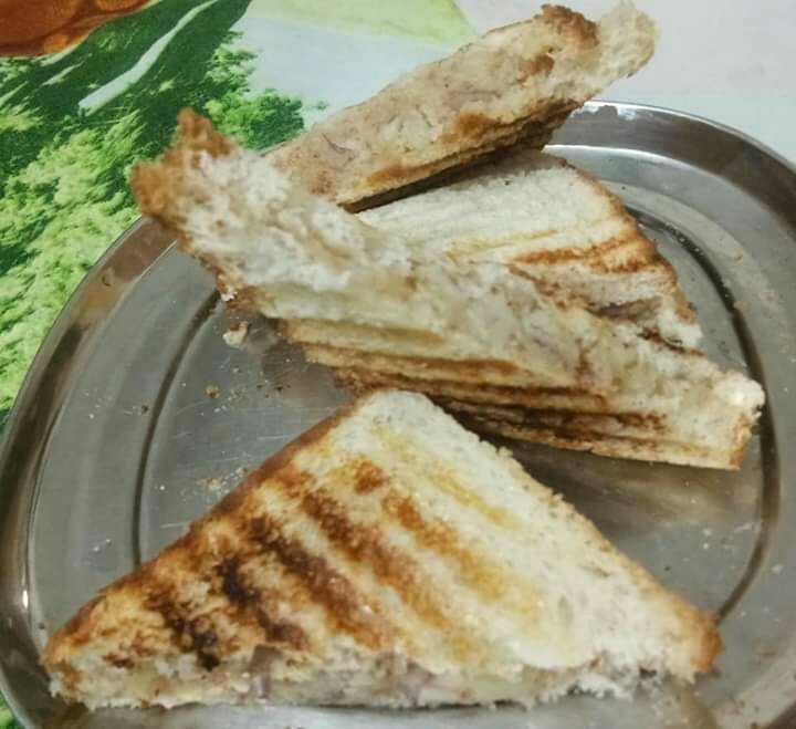 Grilled Potato Sandwich