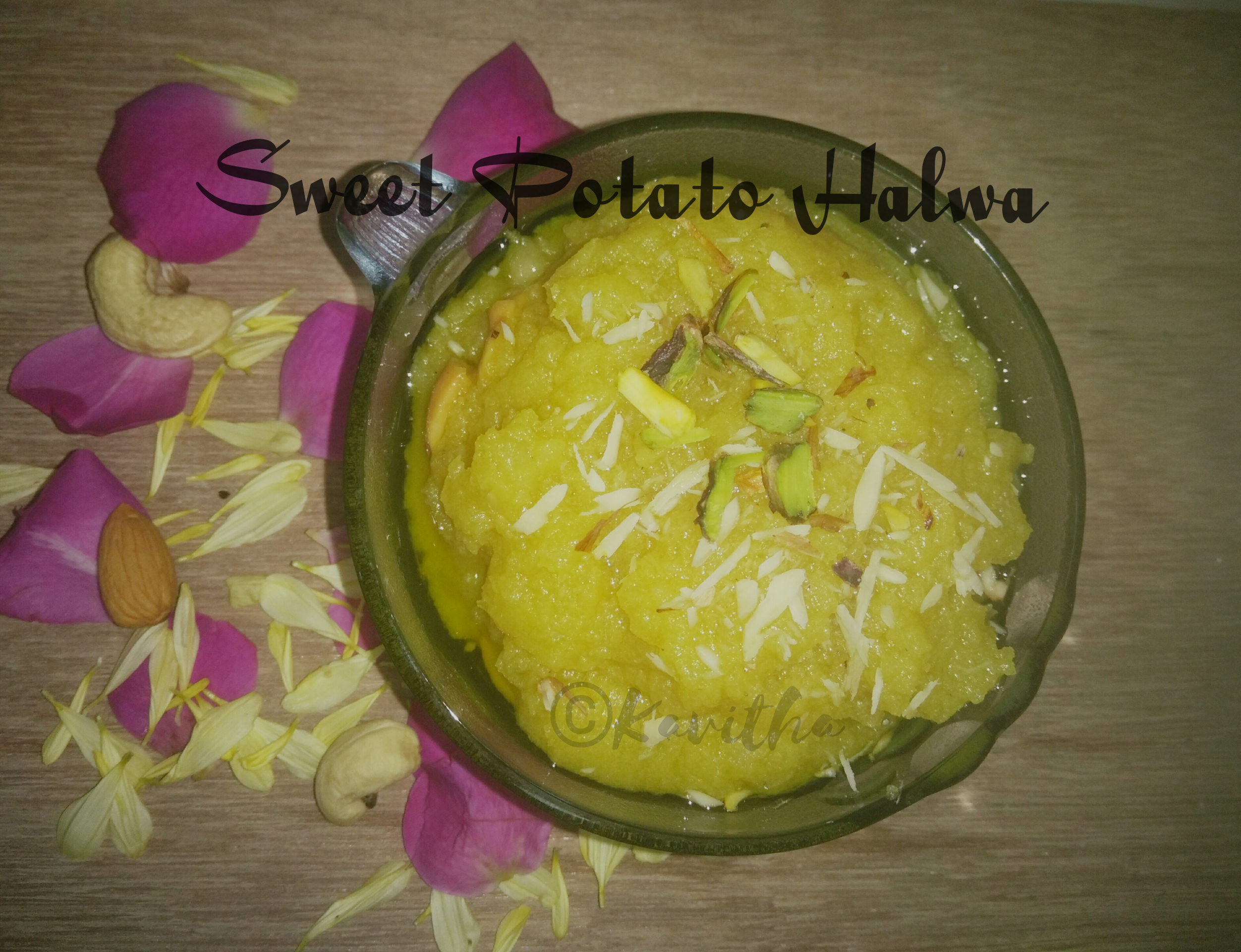 Sweet potato halwa