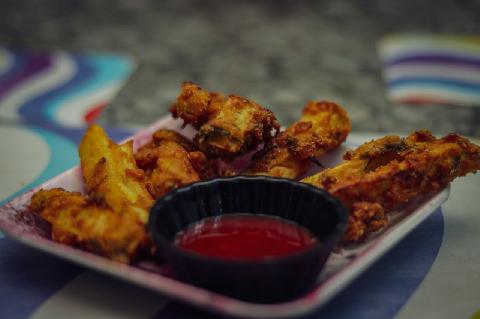 Mankochur Finger Chips (Taro Root Finger Chips) 