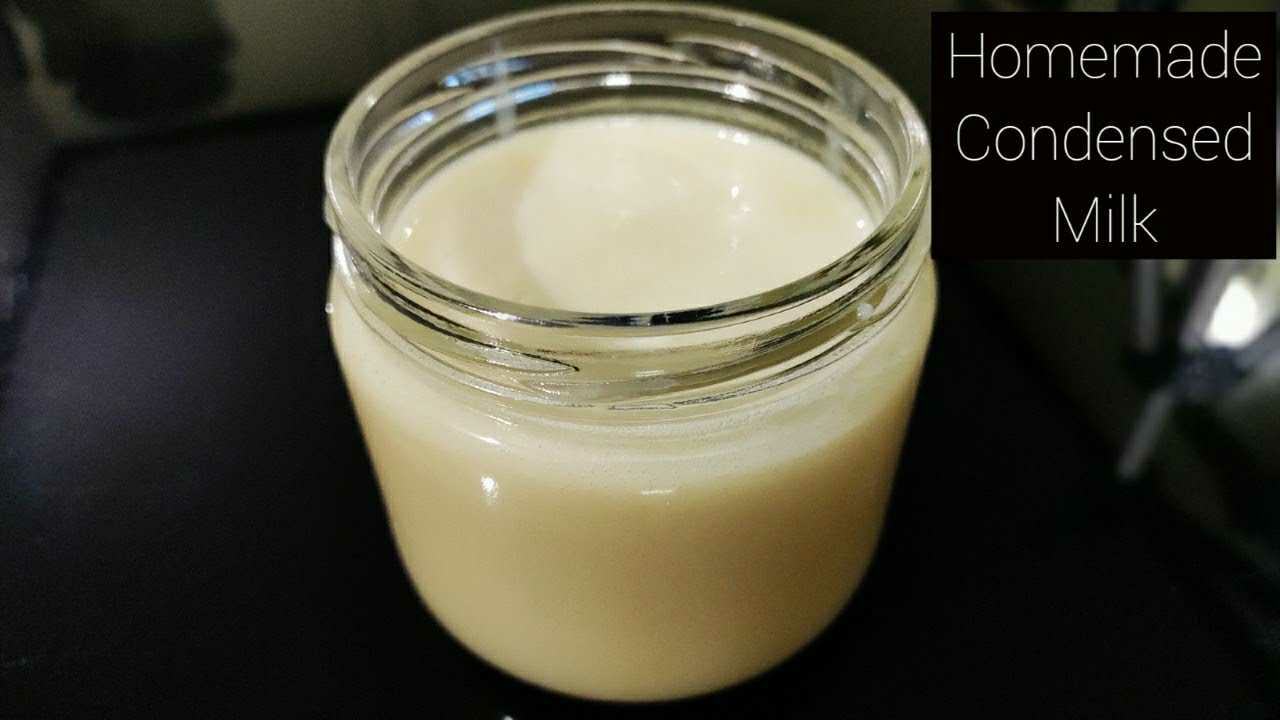 Homemade Condensed Milk  Recipe ll