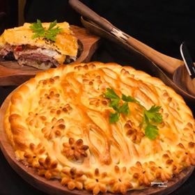 Whosayna’s Turkish Veggies and Mutton Pie